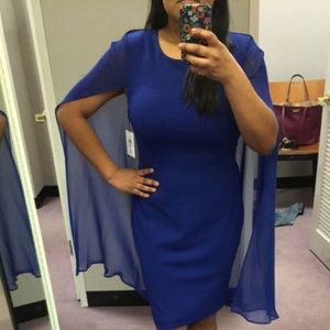 Calvin Klein Royal blue formal cocktail dress